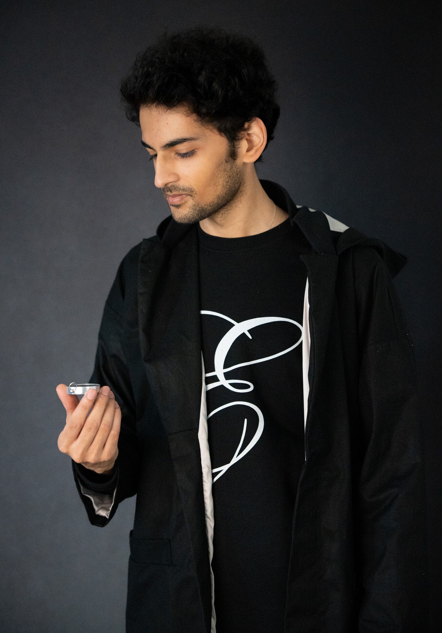 Black Arrow EMF protective Long Coat