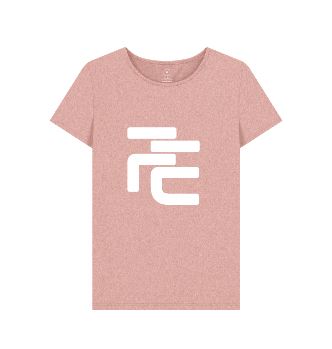 Sunset Pink Recycled Printed T-Shirt