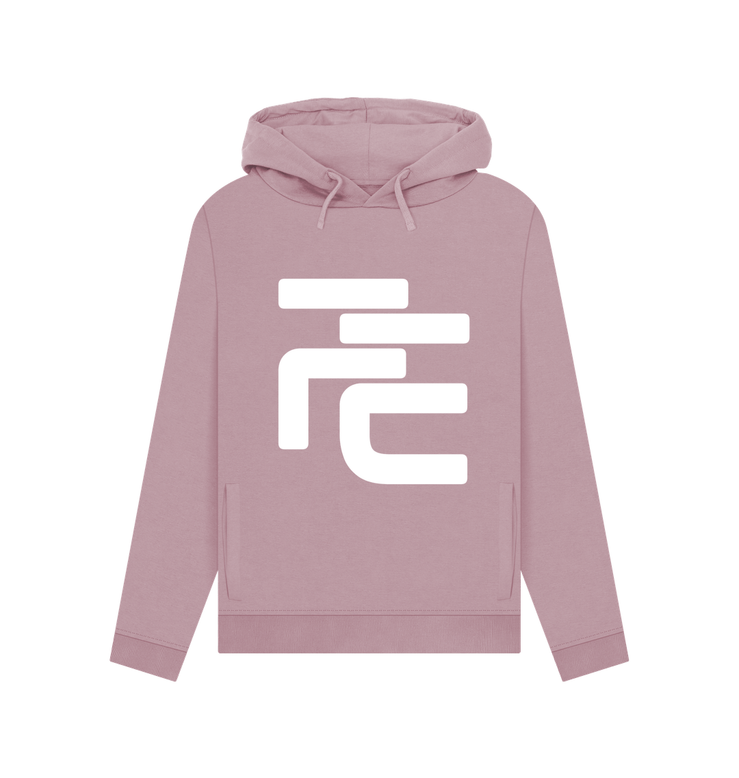 Image of Mauve Organic Cotton Fique Supporter Hoodie