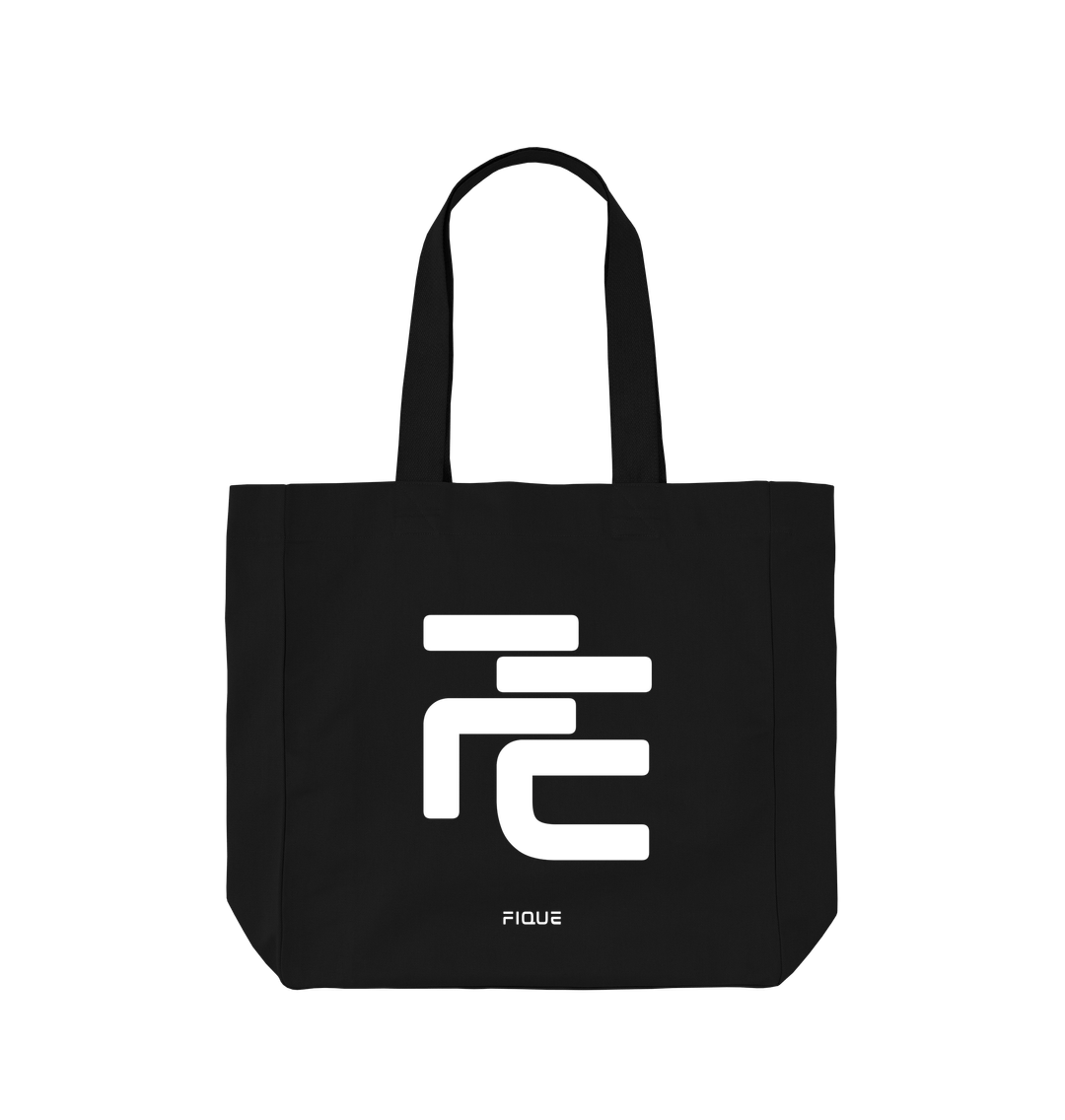 Image of Black Fique Organic Cotton Bag