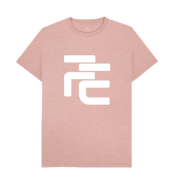 Image of Sunset Pink Recycled Printed T-Shirt
