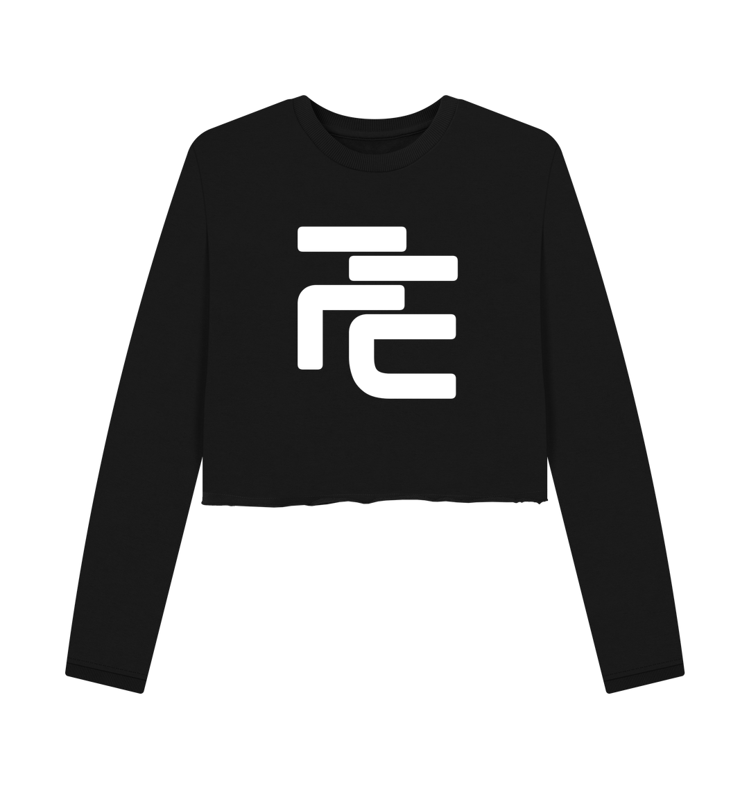 Image of Black Fique Women's Boxy Jumper