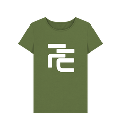 Image of Khaki Printed T-shirt