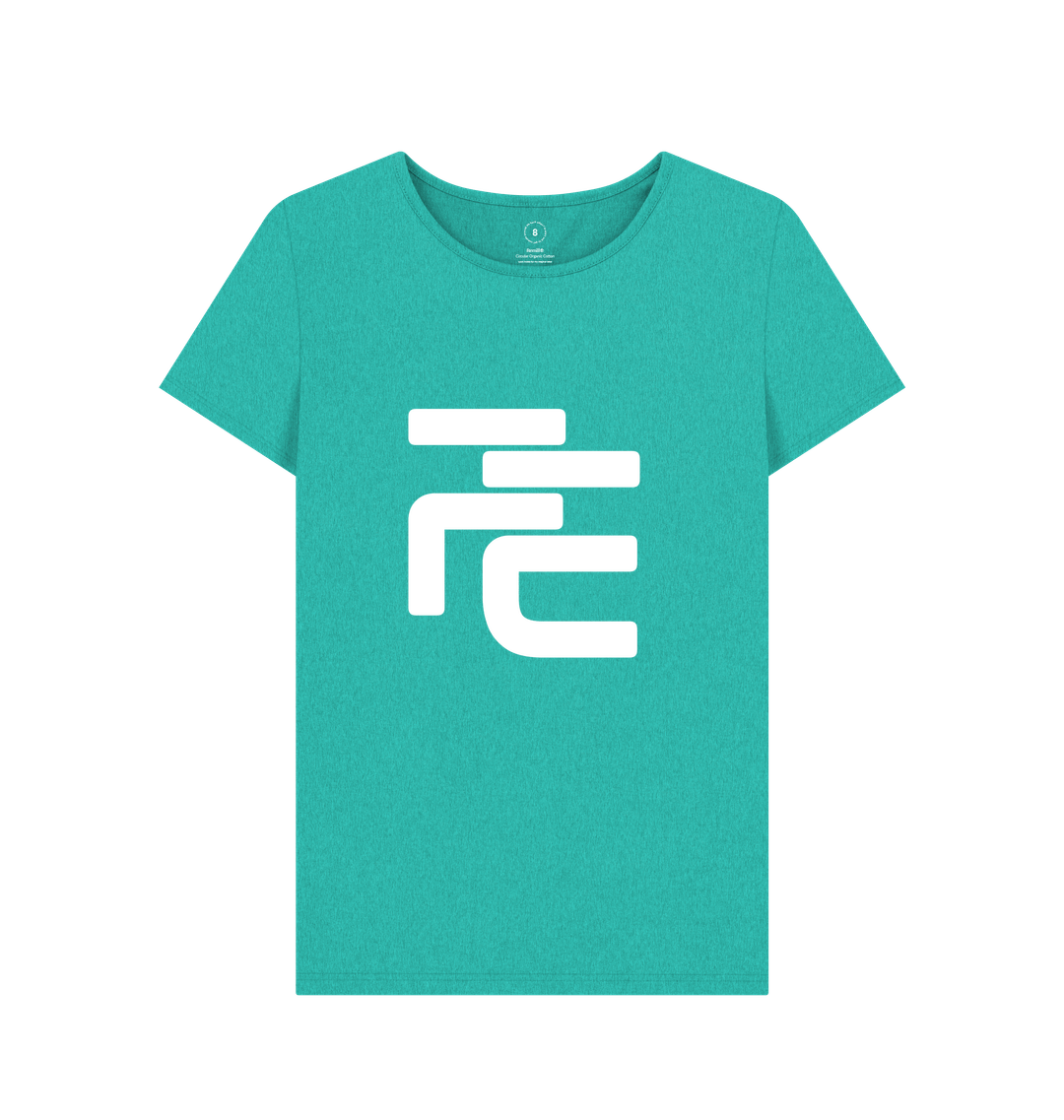 Seagrass Green Recycled Printed T-Shirt