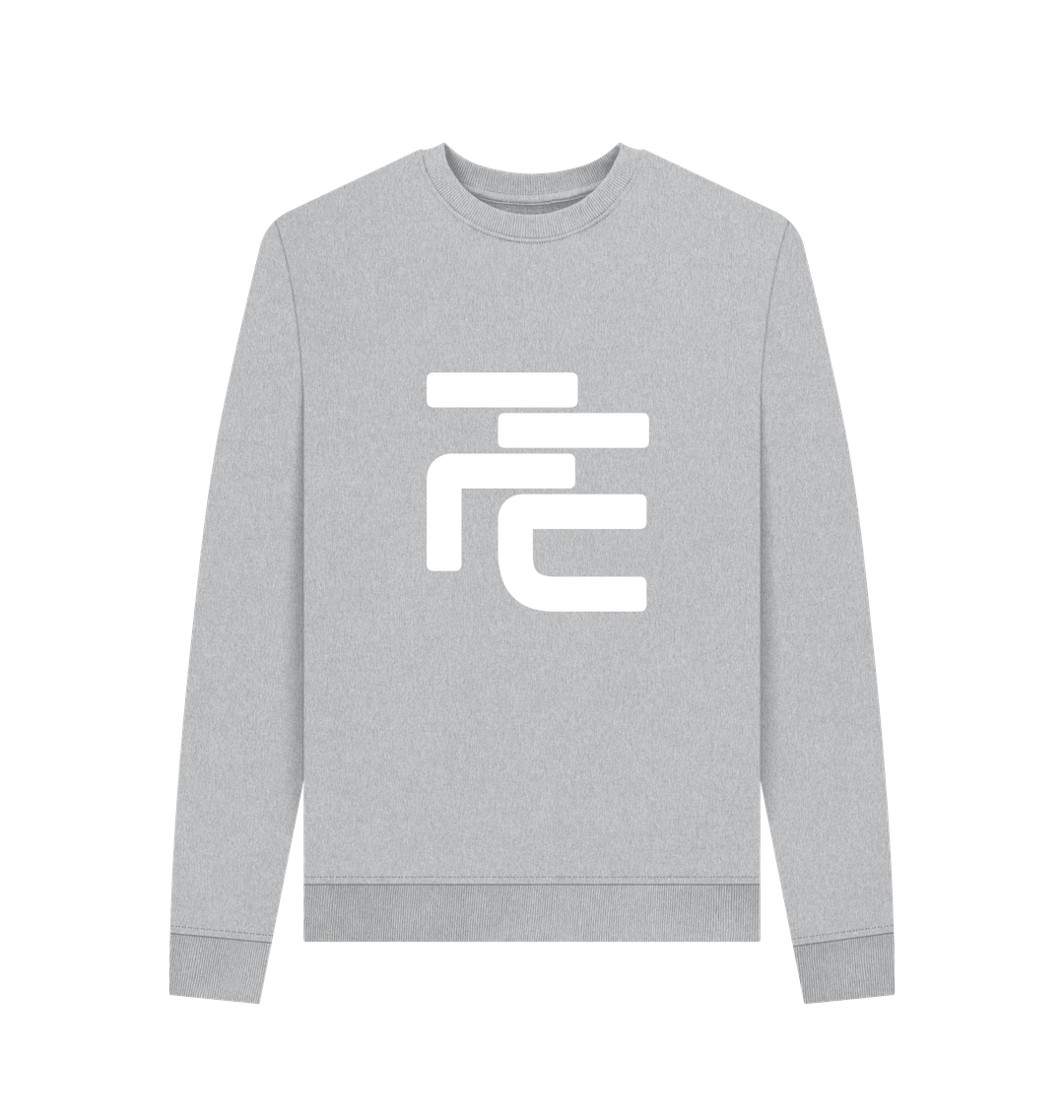 Grey Recycled Printed Sweater