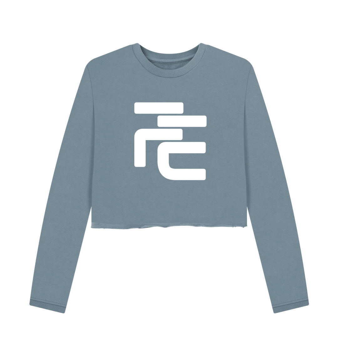 Image of Stone Blue Fique Women's Boxy Jumper