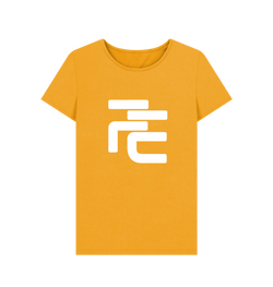 Image of Mustard Printed T-shirt